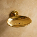 Handmade Brass Wall Mounted Soap Dish – Moroccan Soap Holder for Shower