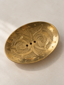 Oval Brass Soap Holder