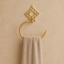 Moroccan Brass Toilet Paper Holder | Handmade Wall Mounted Roll Holder
