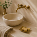 Engraved Brass Soap Dish | Handmade Moroccan Soap Holder Bathroom Accessory