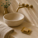 Hammered Brass Soap Dish Handmade in Morocco | Solid Brass Soap Holder