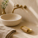 Handmade Engraved Brass Soap Dish – Moroccan Brass Soap Holder, Bathroom Decor
