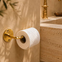 Handmade Brass Toilet Paper Holder – Wall Mounted Toilet Roll Holder