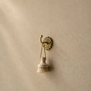 Handmade Brass Robe Hook – Antique Moroccan Wall Hardware