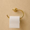Solid Unlacquered Brass Ring Holder – Towel Ring & Toilet Paper Holder | Wall Mounted Bathroom Hardware
