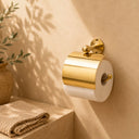 Handmade Moroccan Brass Bathroom Tissue Roll Holder