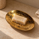 Oval Brass Soap Holder