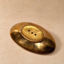 Oval Brass Soap Holder