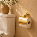 Handmade Moroccan Brass Bathroom Tissue Roll Holder