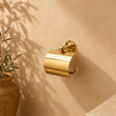 Handmade Moroccan Brass Bathroom Tissue Roll Holder